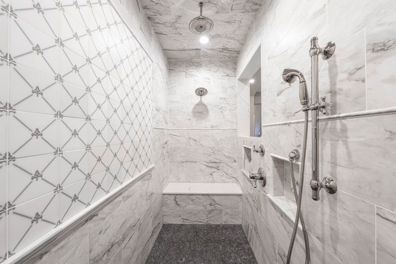 Custom Tile Shower Areas
